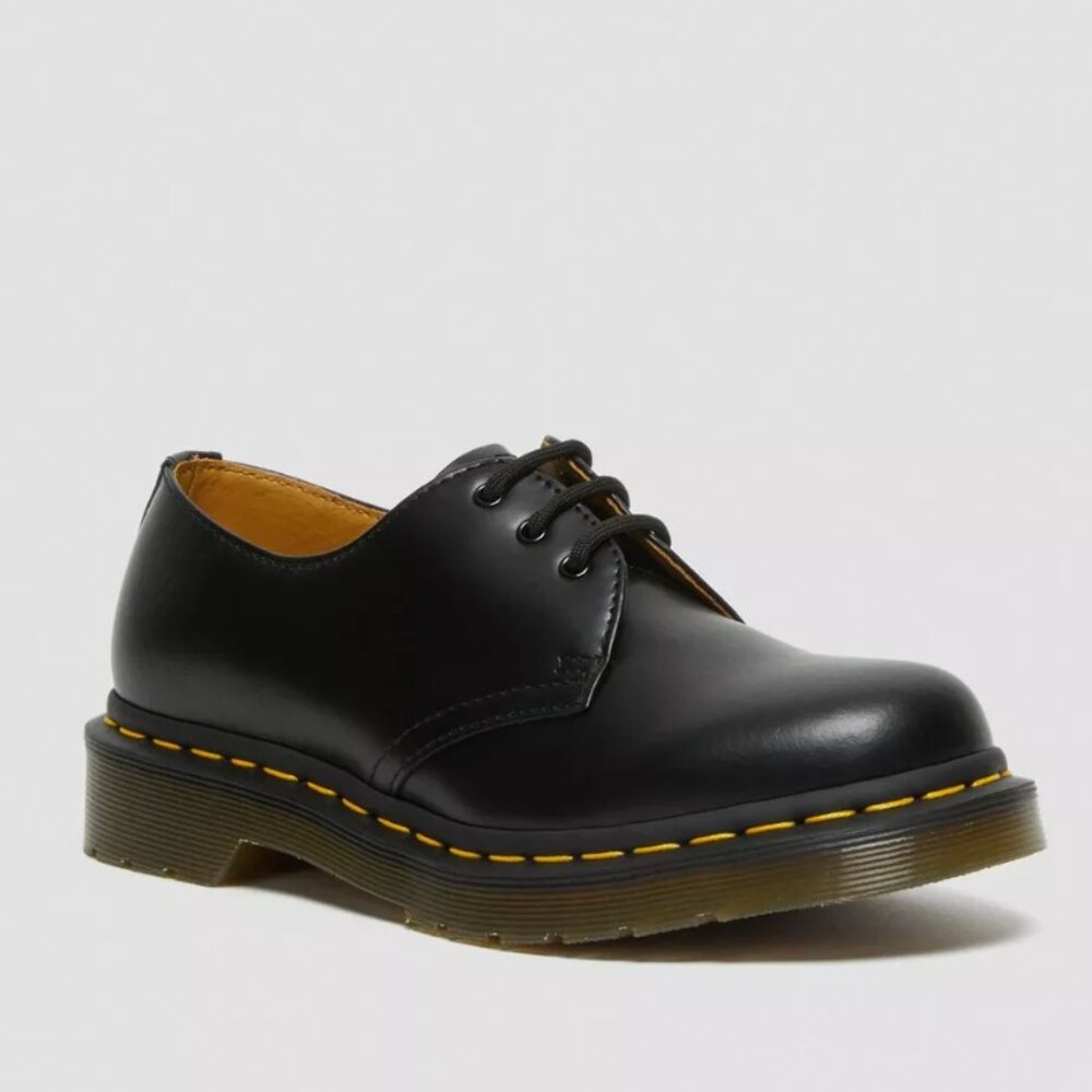 Dr Martens Women's Smooth Leather Oxford Shoes 1461, Black, 7